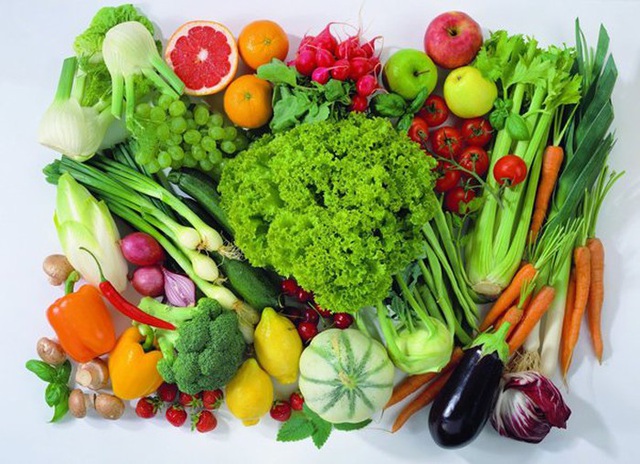 rau xanh chứa nhiều vitamin tốt cho sức khỏe, sinh lý nam